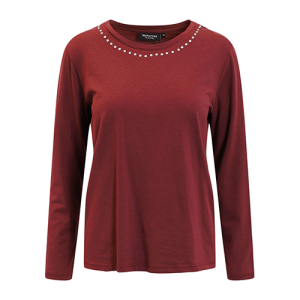 Bluse Med Rund Hals Og Pynt – Signature